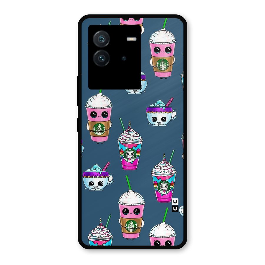 Coffee Mugs Metal Back Case for iQOO Neo 6 5G