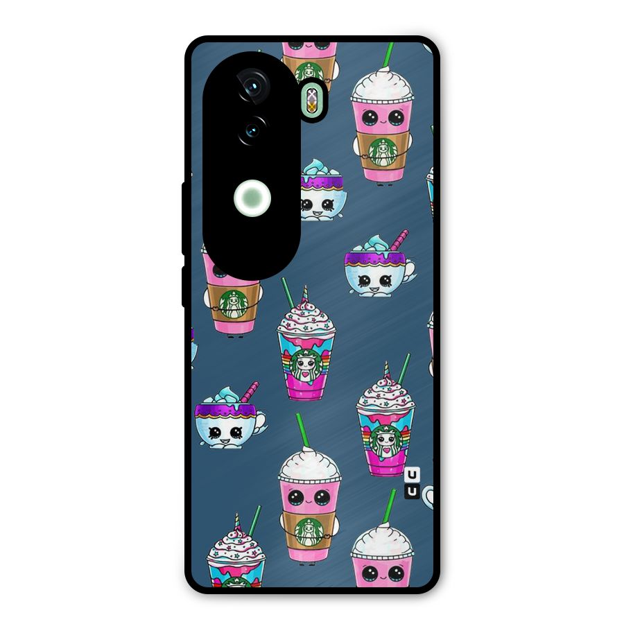 Coffee Mugs Metal Back Case for iQOO Z9s