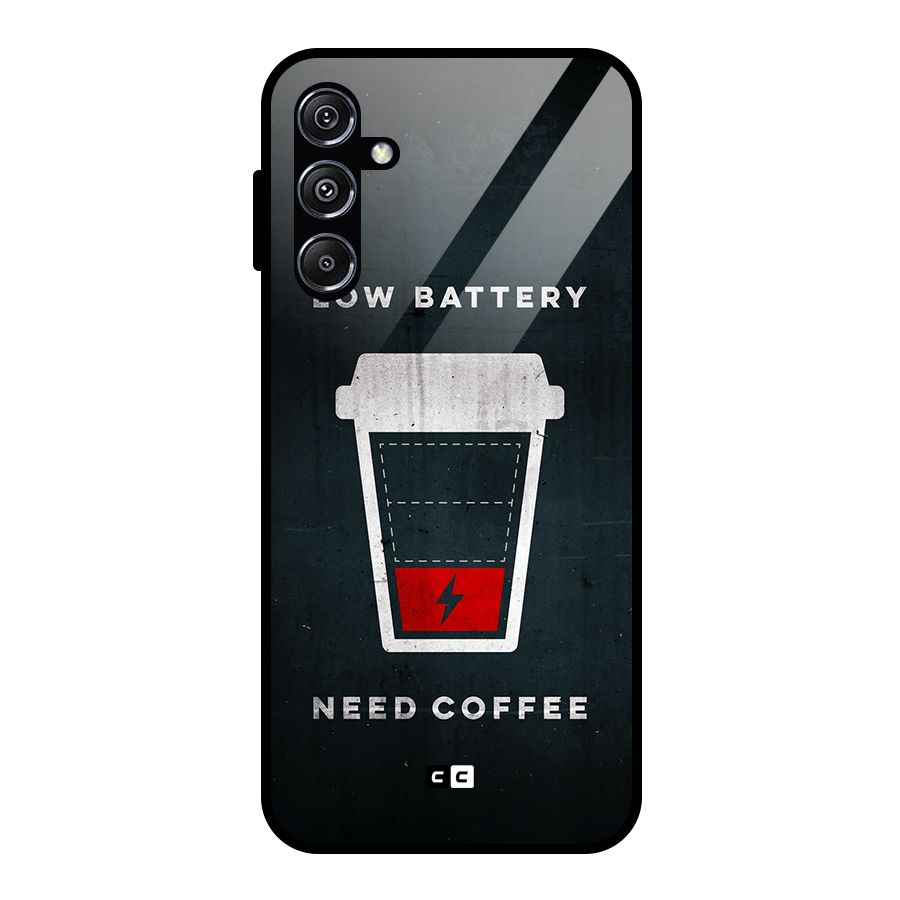 Coffee Need Glass Back Case for Galaxy M34 5G