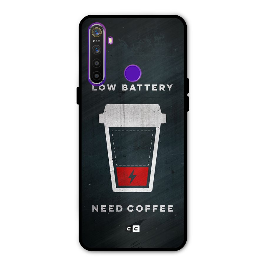 Coffee Need Glass Back Case for Realme 5s