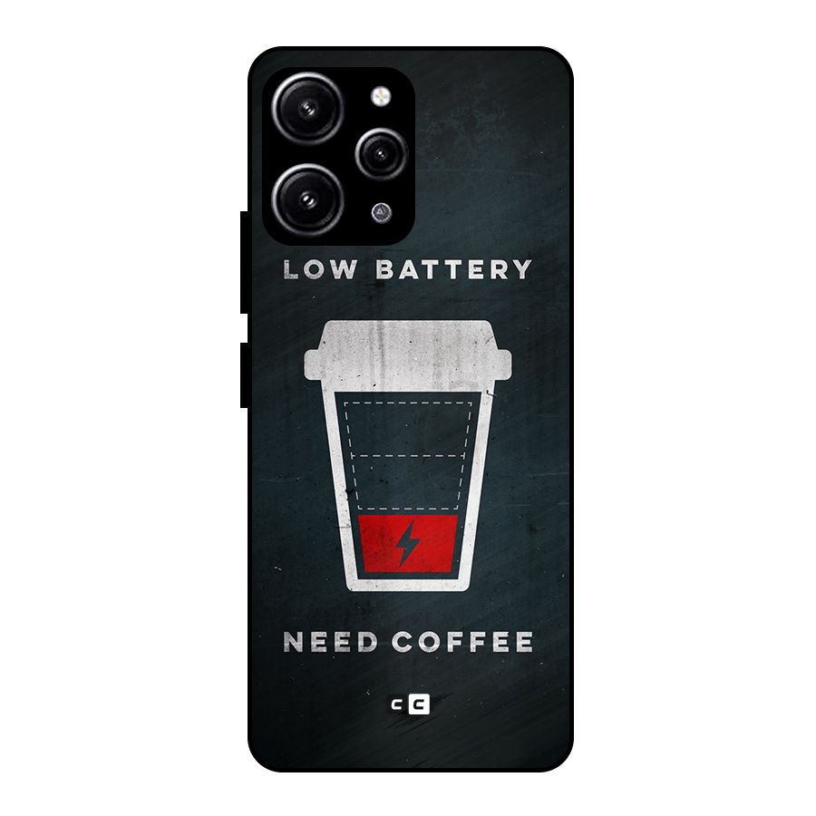 Coffee Need Glass Back Case for Redmi 12 4G
