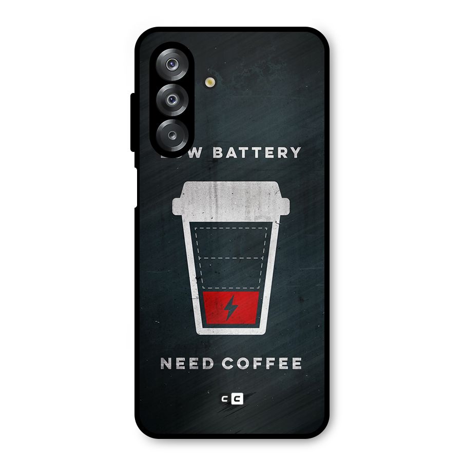 Coffee Need Metal Back Case for Galaxy A26