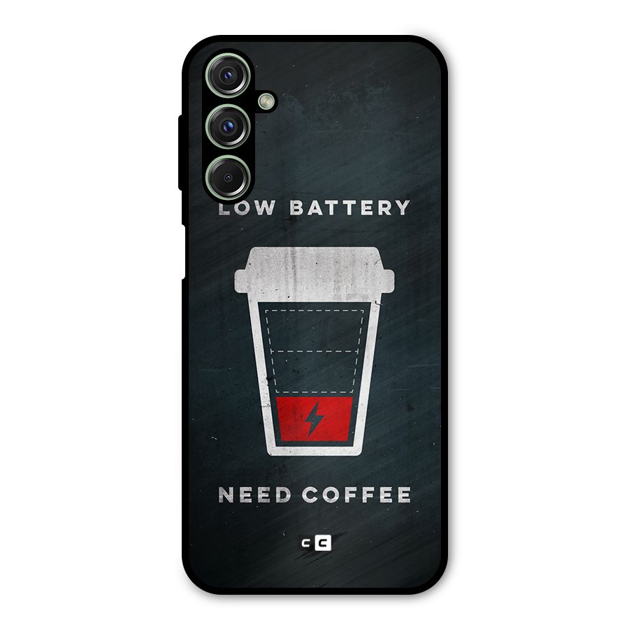 Coffee Need Metal Back Case for Galaxy M34