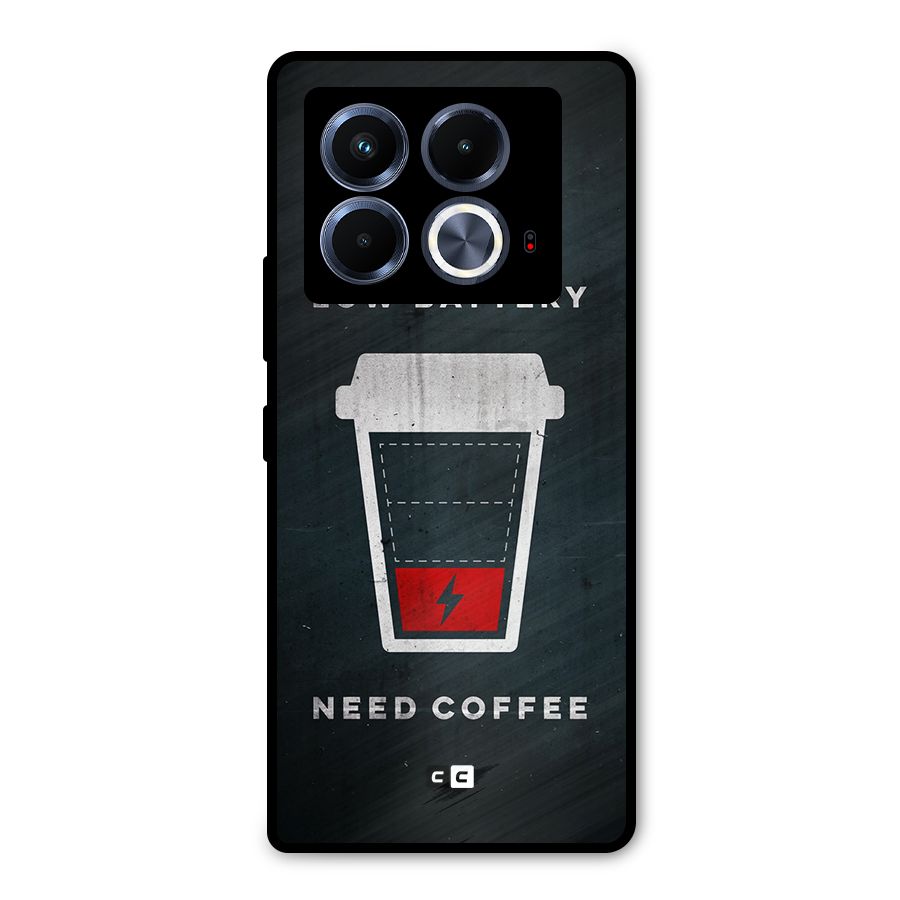 Coffee Need Metal Back Case for Infinix Note 40 5G