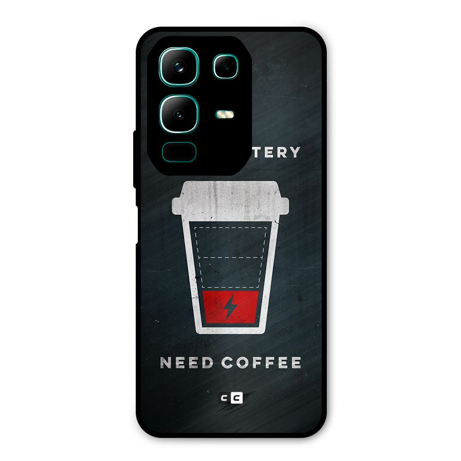Coffee Need Metal Back Case for Infinix Note 50x