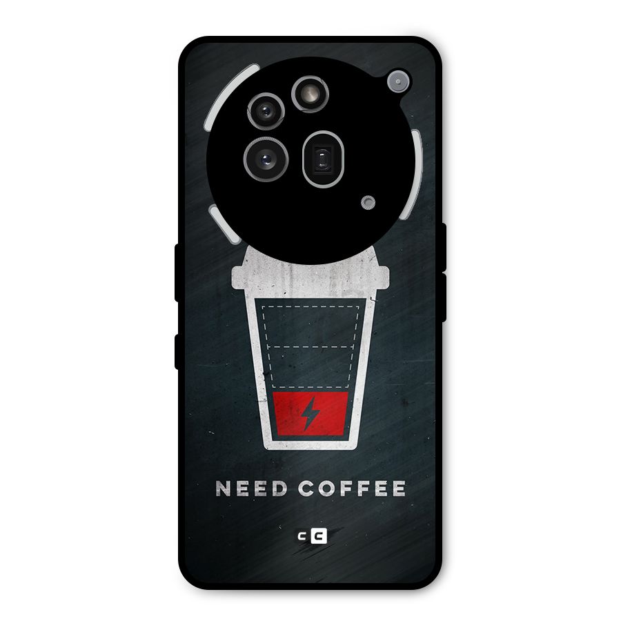 Coffee Need Metal Back Case for Nothing Phone 3a Pro