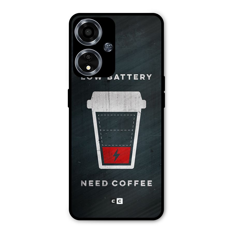 Coffee Need Metal Back Case for Oppo A59