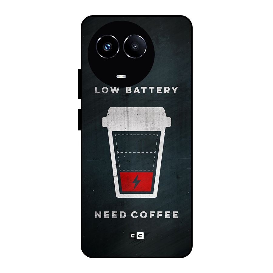 Coffee Need Metal Back Case for Realme 11 5G