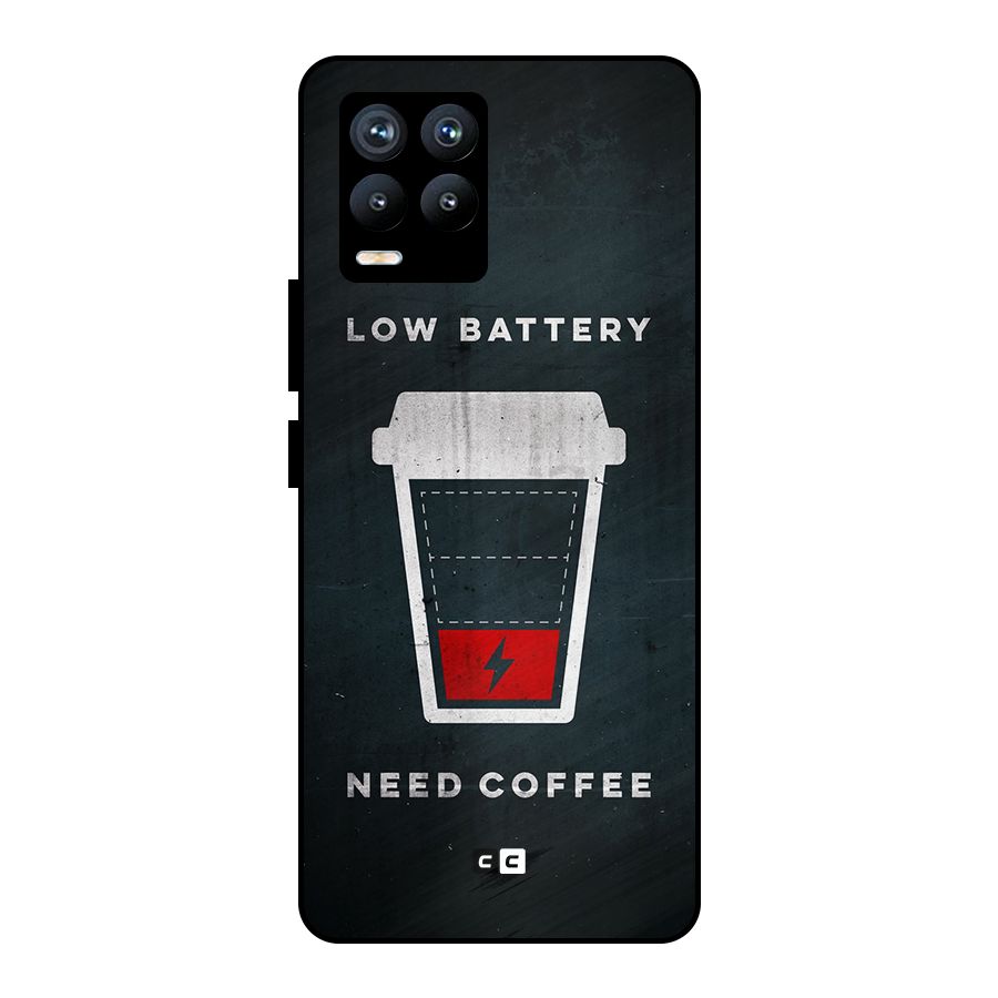 Coffee Need Metal Back Case for Realme 8 Pro