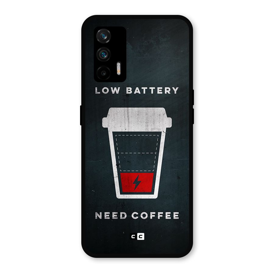 Coffee Need Metal Back Case for Realme GT 5G