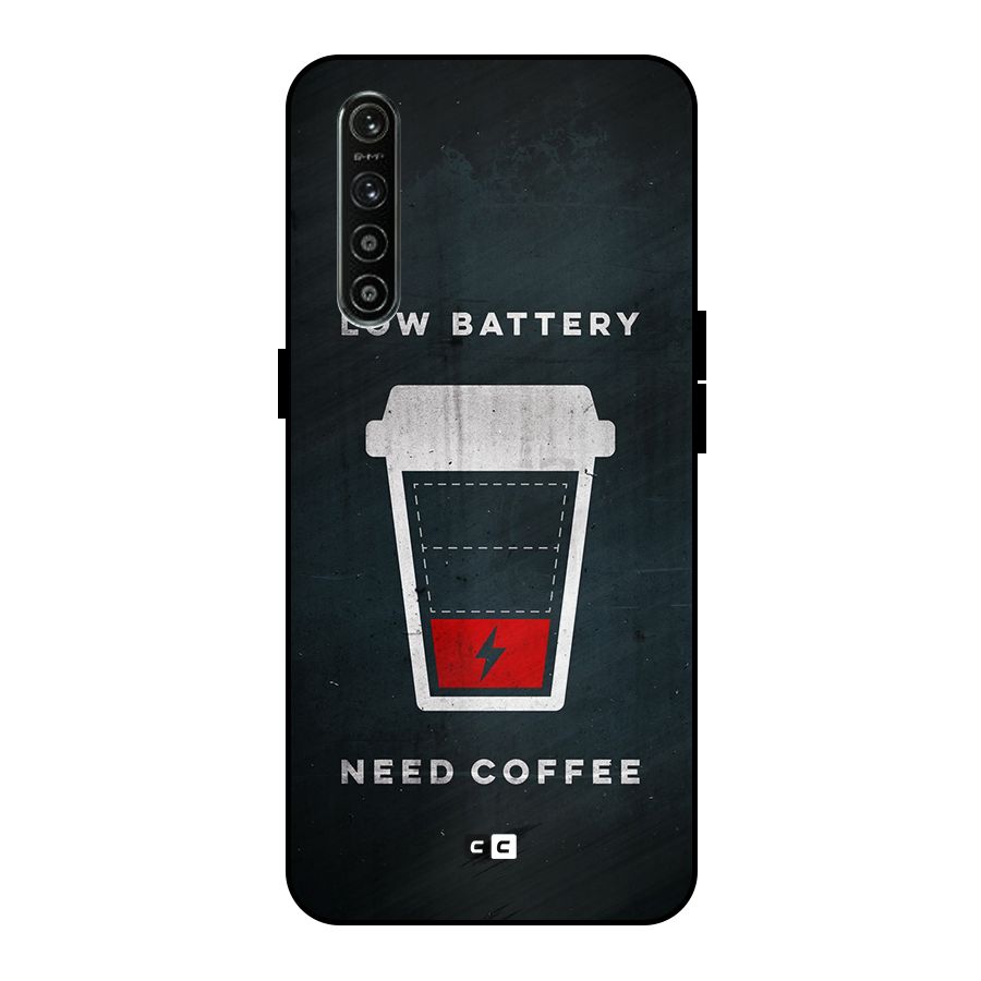 Coffee Need Metal Back Case for Realme XT