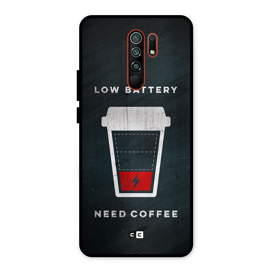 Coffee Need Metal Back Case for Redmi 9 Prime