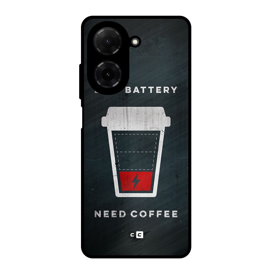 Coffee Need Metal Back Case for Redmi A5 4G