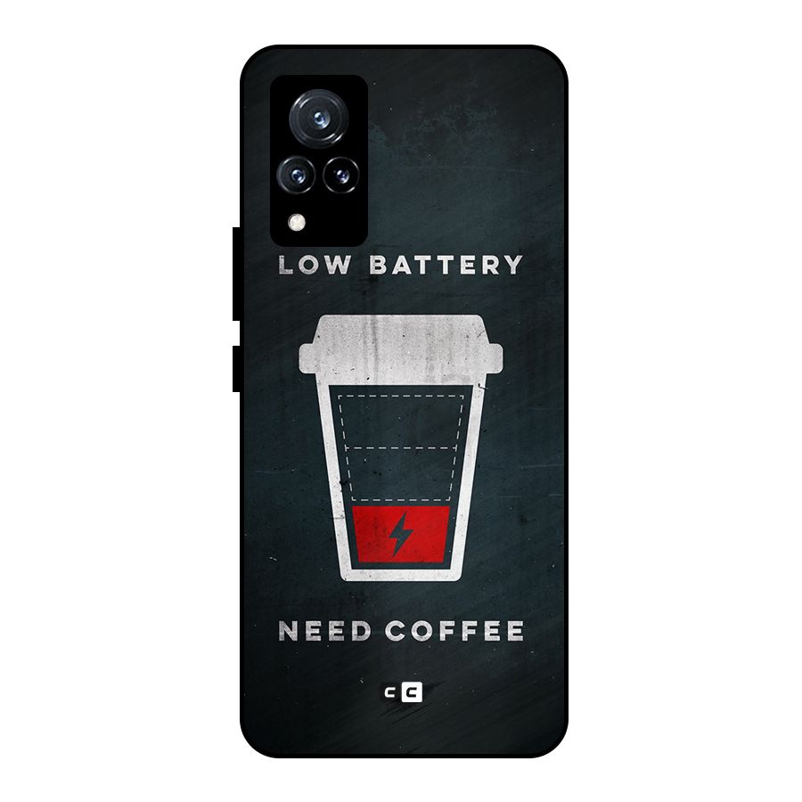 Coffee Need Metal Back Case for Vivo V21 5G