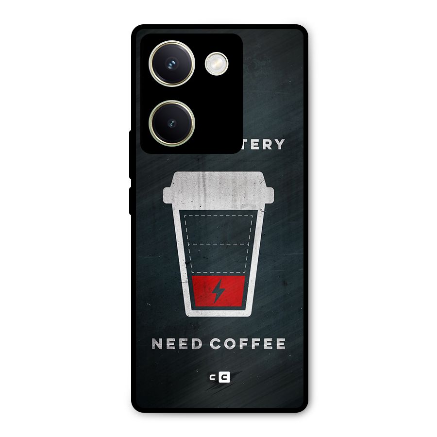 Coffee Need Metal Back Case for Vivo Y200 Pro