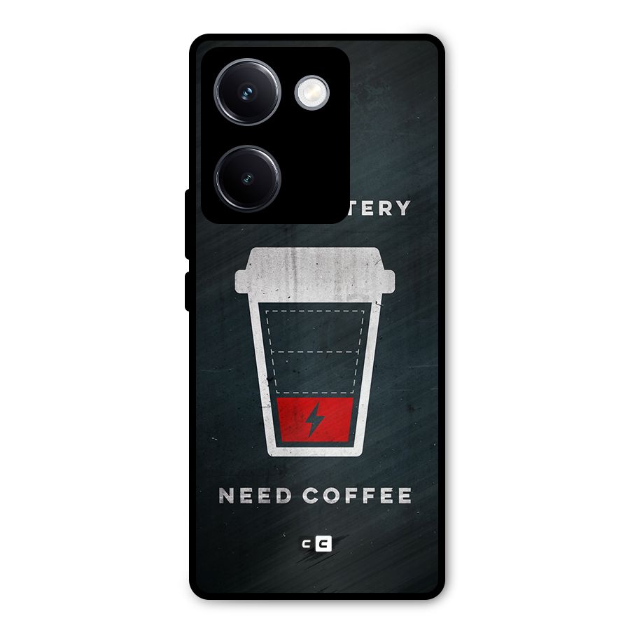 Coffee Need Metal Back Case for Vivo Y300 Plus