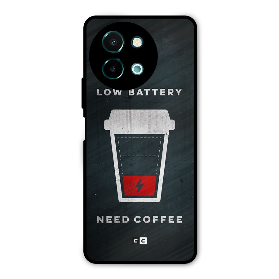 Coffee Need Metal Back Case for Vivo Y58