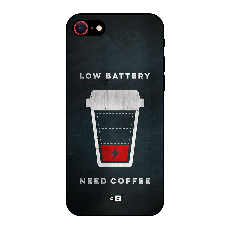 Coffee Need Metal Back Case for iPhone SE 2020