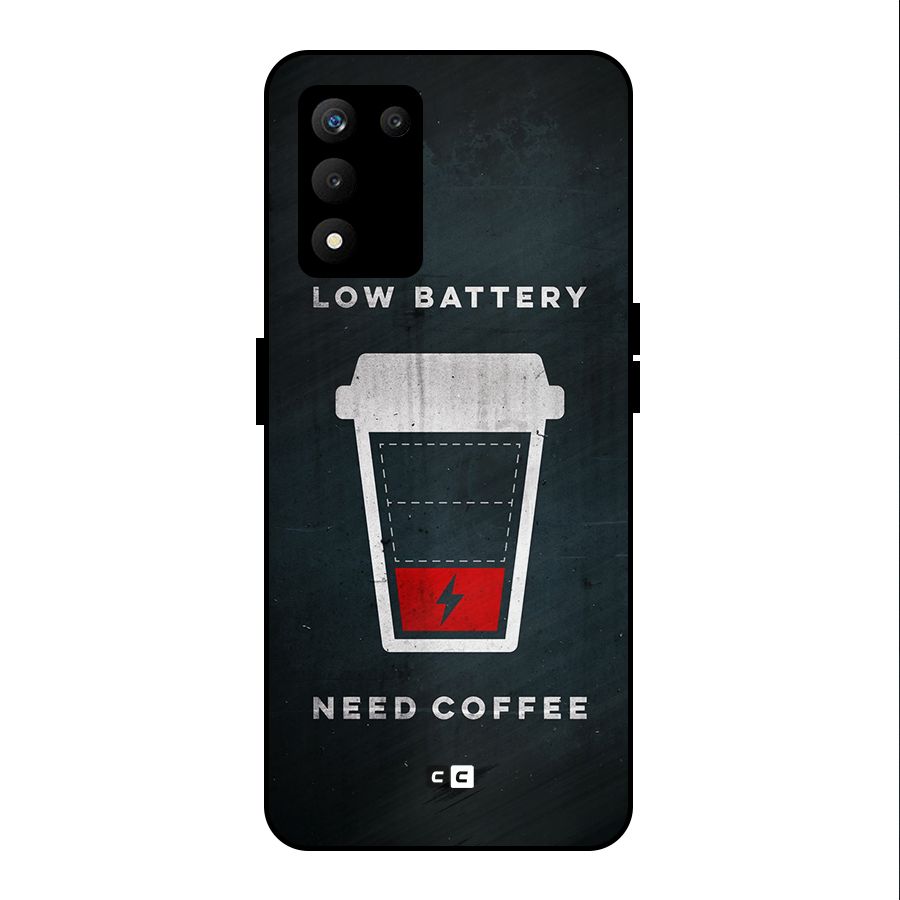 Coffee Need Metal Back Case for realme 9 5G SE
