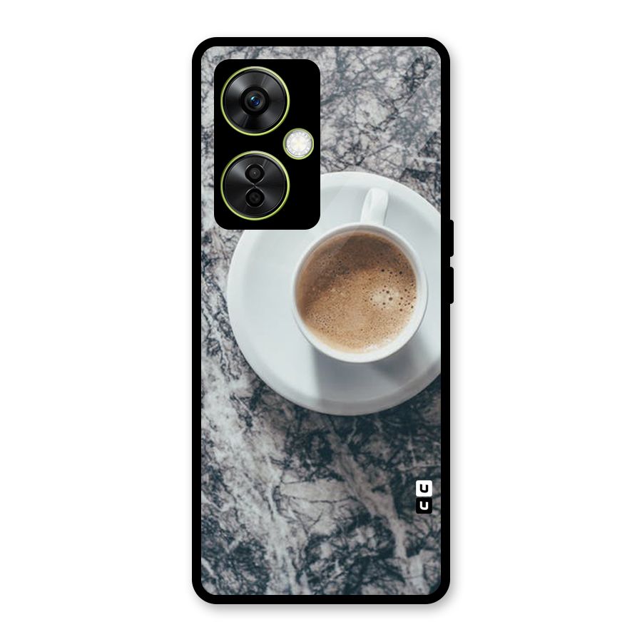 Coffee On Marble Glass Back Case for OnePlus Nord CE 3 Lite