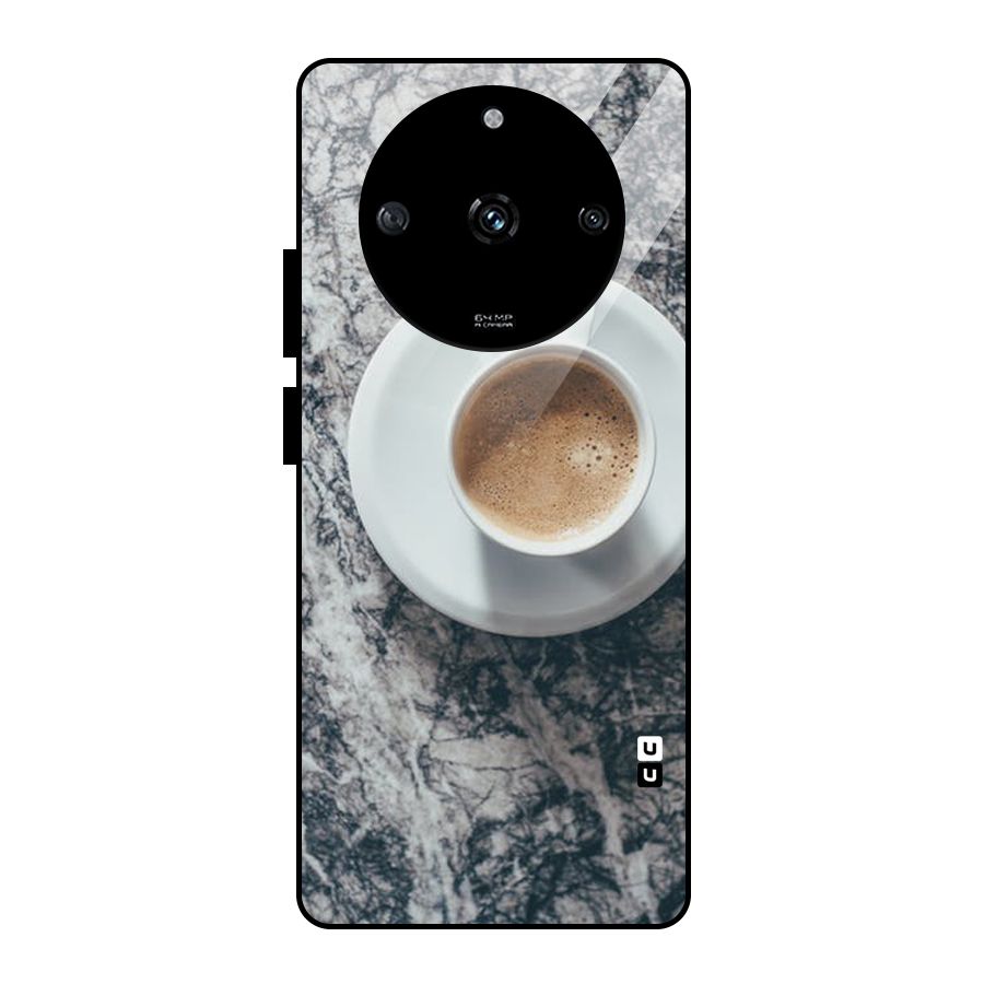 Coffee On Marble Glass Back Case for Realme Narzo 60 5G