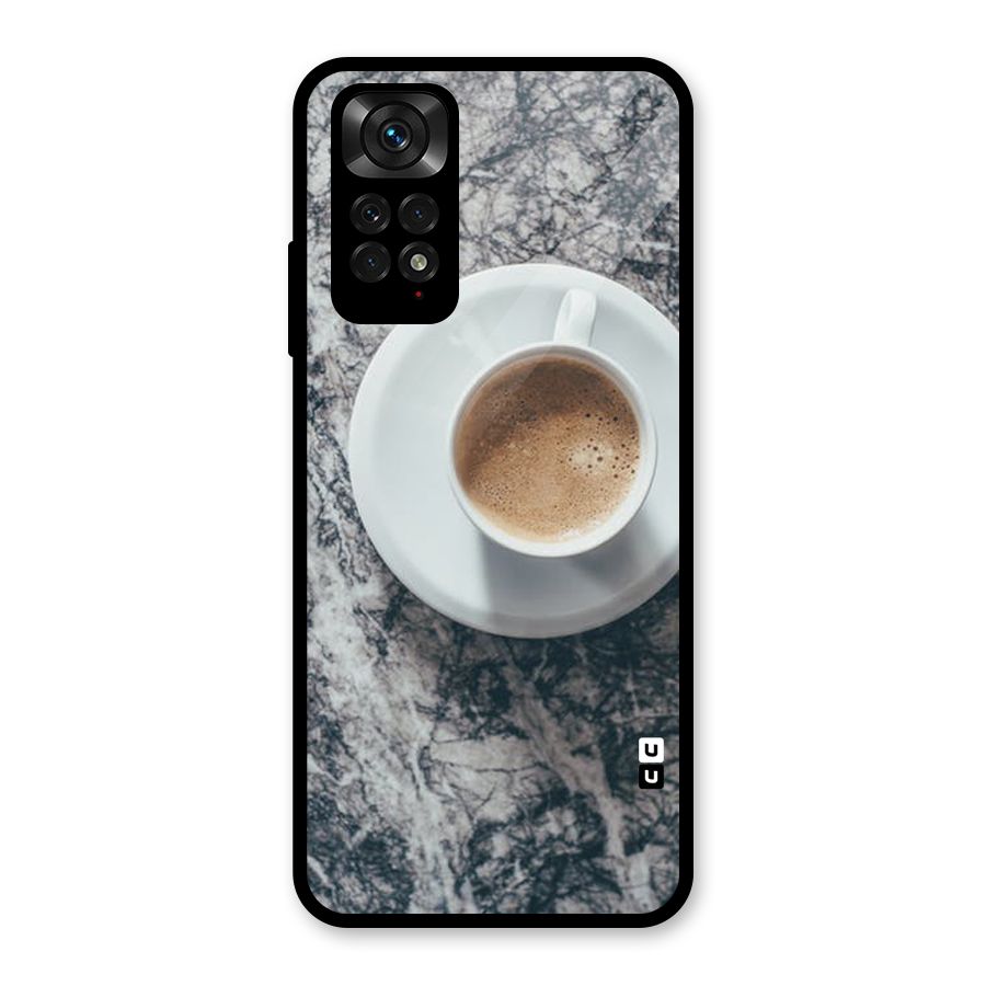 Coffee On Marble Glass Back Case for Redmi Note 11S