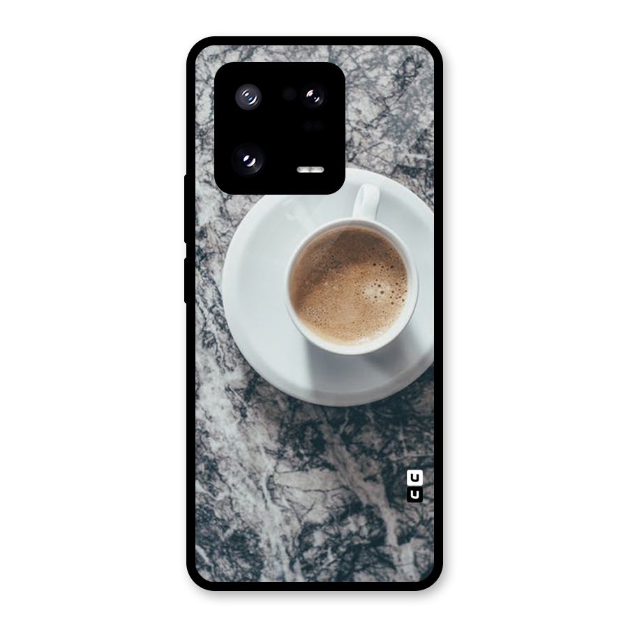 Coffee On Marble Glass Back Case for Xiaomi 13 Pro