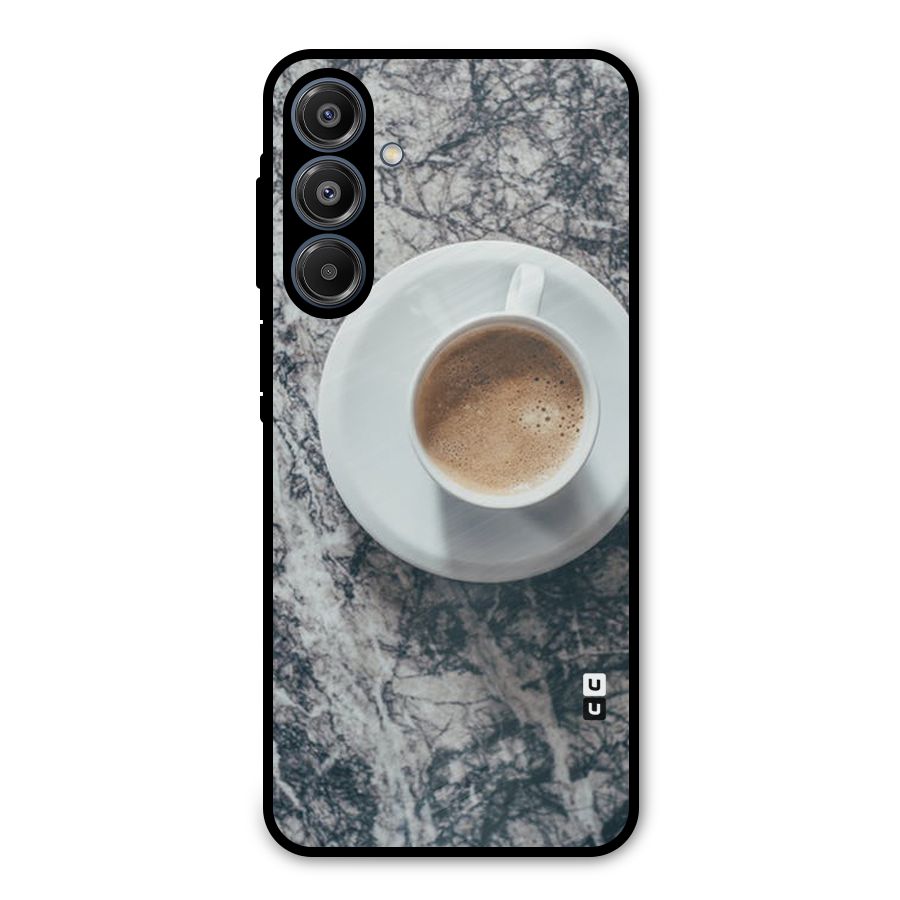 Coffee On Marble Metal Back Case for Galaxy A16 5G