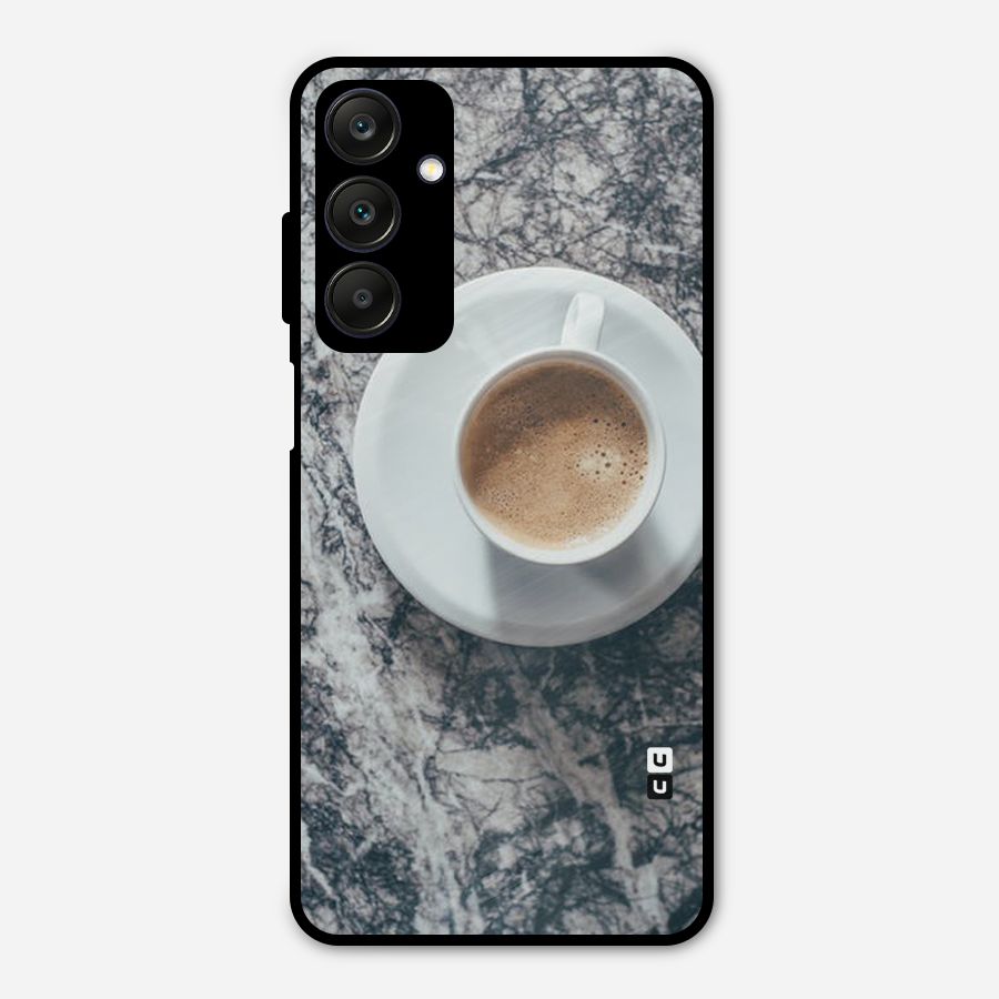 Coffee On Marble Metal Back Case for Galaxy A25 5G