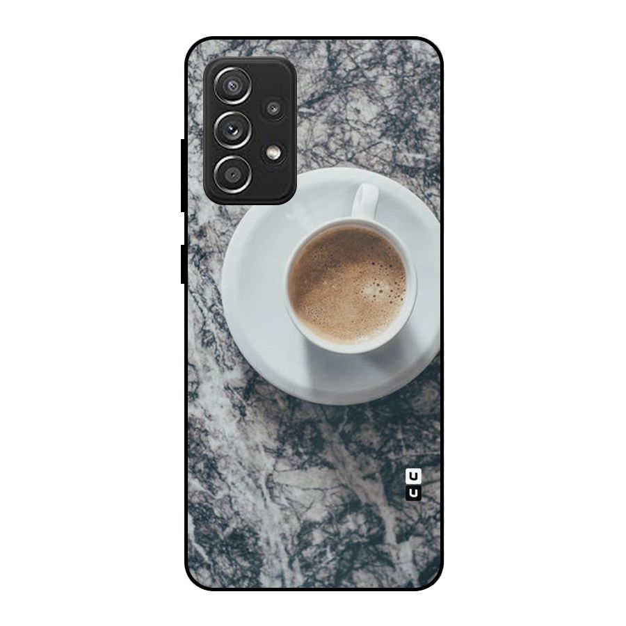 Coffee On Marble Metal Back Case for Galaxy A52