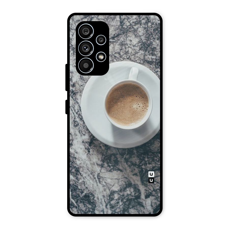 Coffee On Marble Metal Back Case for Galaxy A53 5G