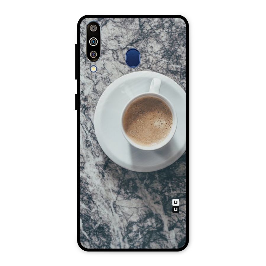 Coffee On Marble Metal Back Case for Galaxy M30