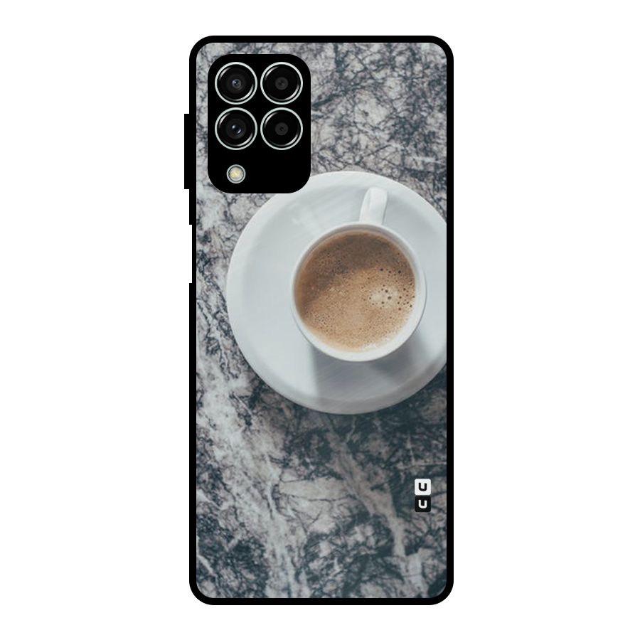 Coffee On Marble Metal Back Case for Galaxy M33