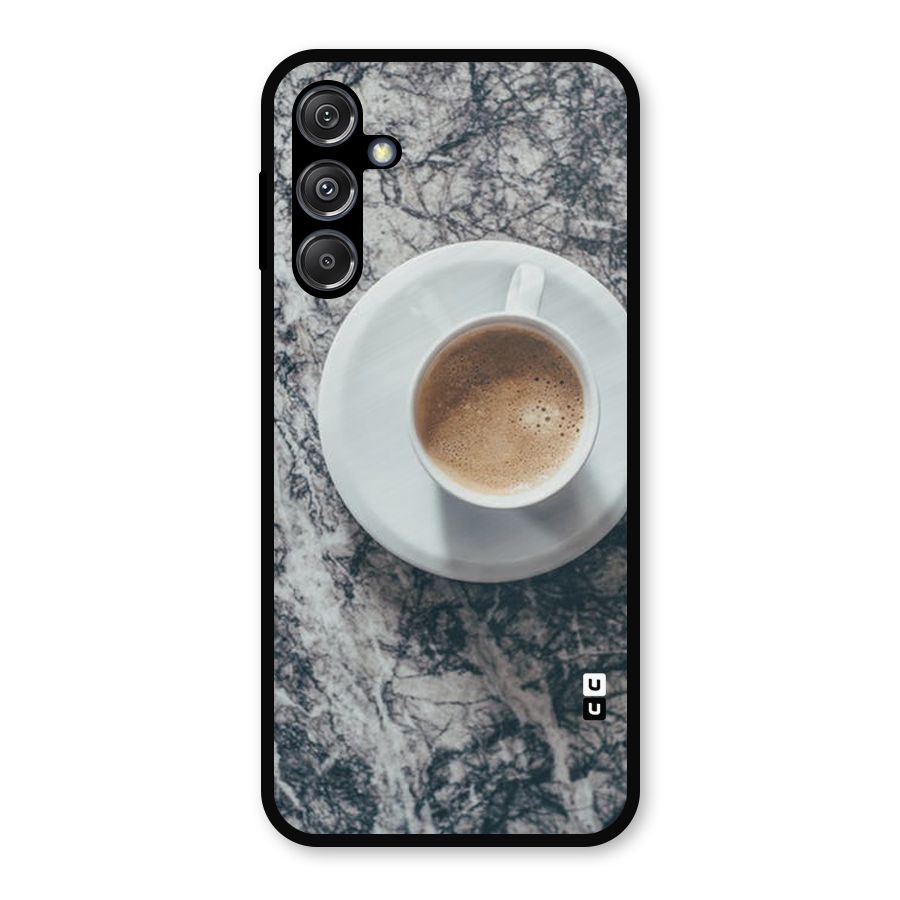 Coffee On Marble Metal Back Case for Galaxy M34 5G