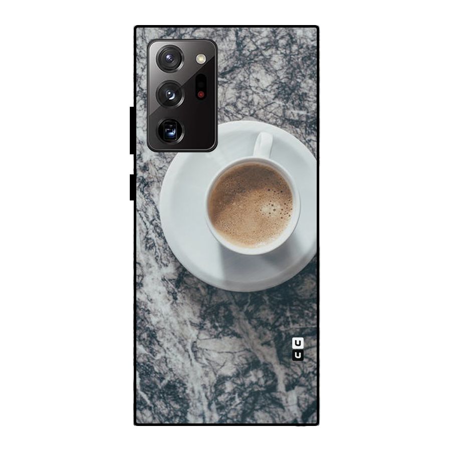 Coffee On Marble Metal Back Case for Galaxy Note 20 Ultra