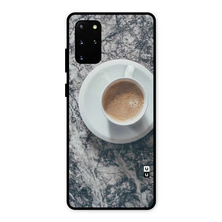 Coffee On Marble Metal Back Case for Galaxy S20 Plus
