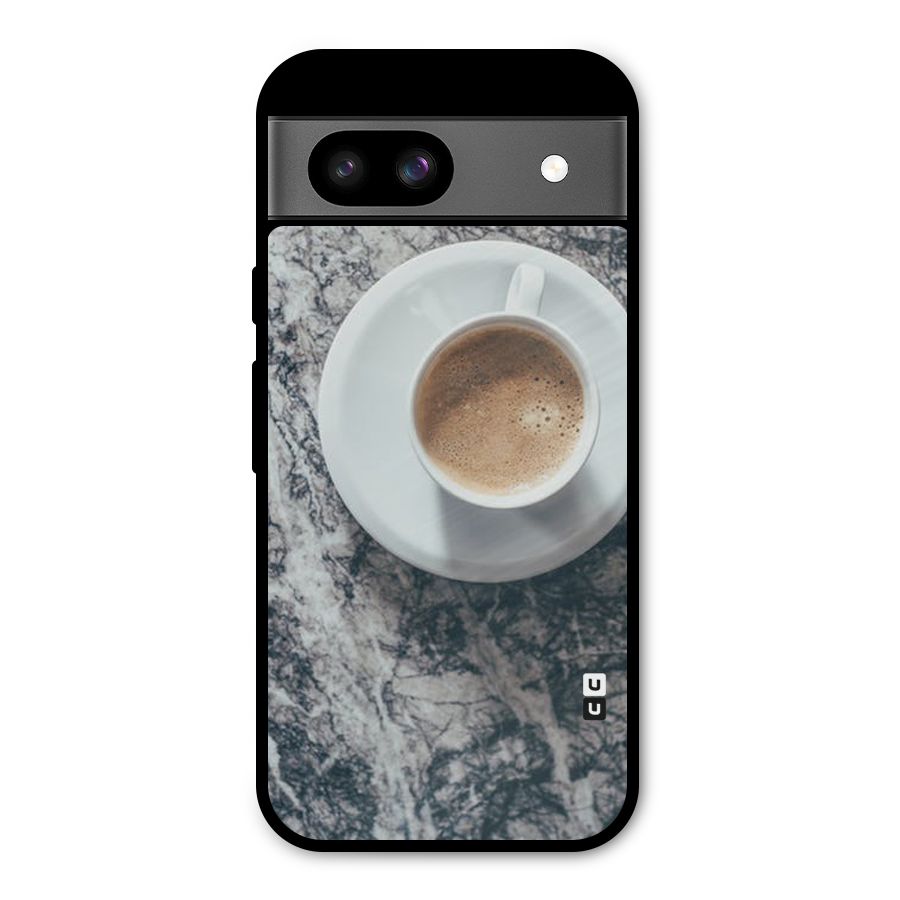 Coffee On Marble Metal Back Case for Google Pixel 8a