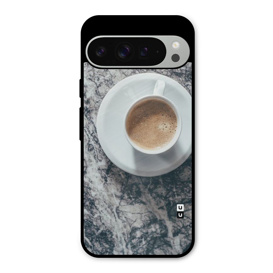 Coffee On Marble Metal Back Case for Google Pixel 9 Pro XL