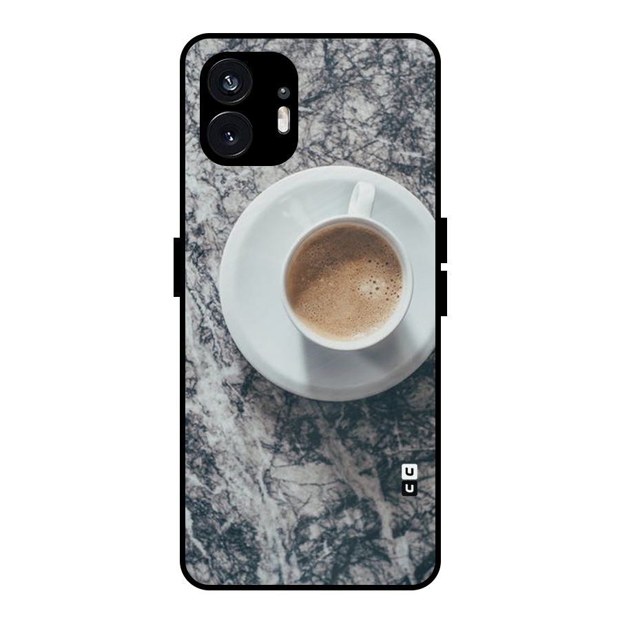 Coffee On Marble Metal Back Case for Nothing Phone 2