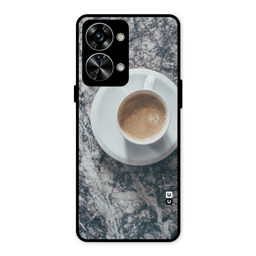 Coffee On Marble Metal Back Case for OnePlus Nord 2T