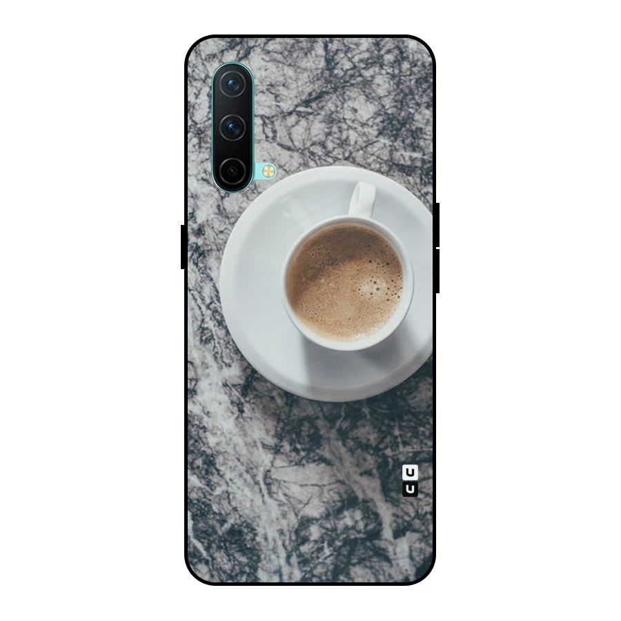 Coffee On Marble Metal Back Case for OnePlus Nord CE 5G