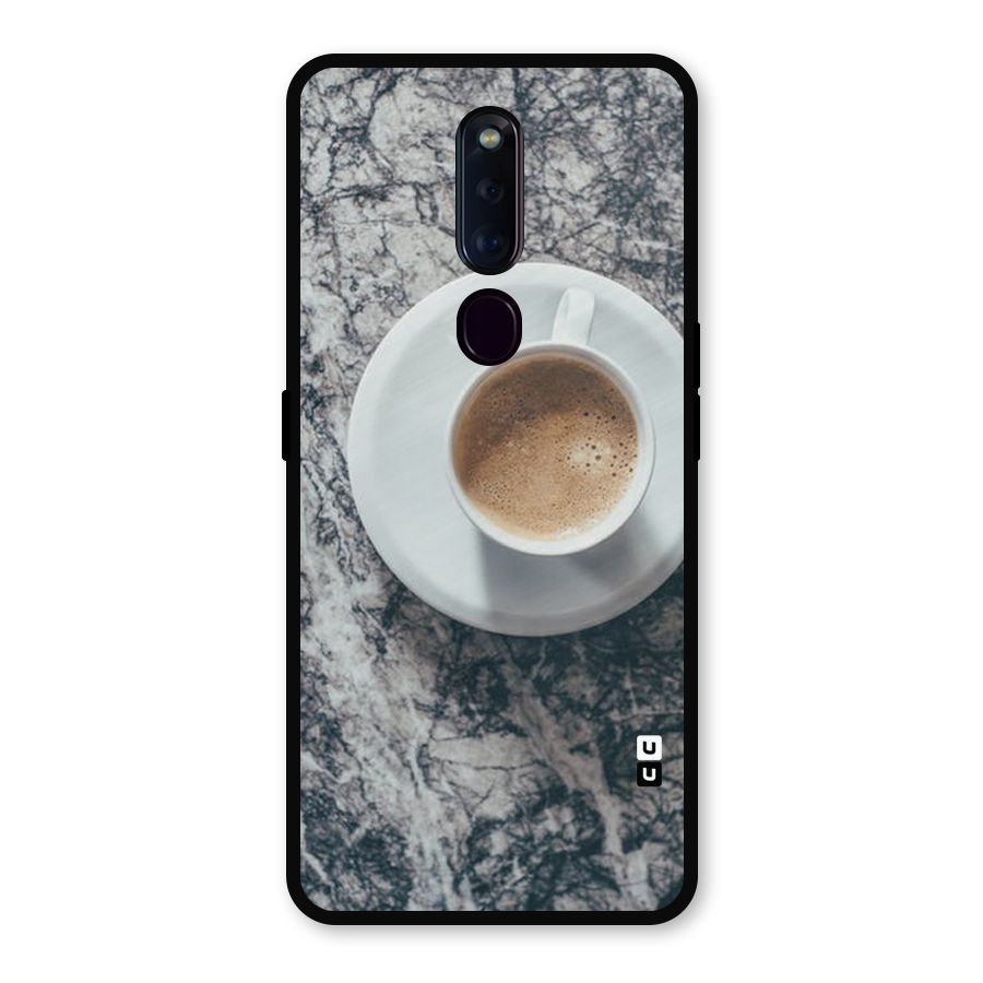 Coffee On Marble Metal Back Case for Oppo F11 Pro