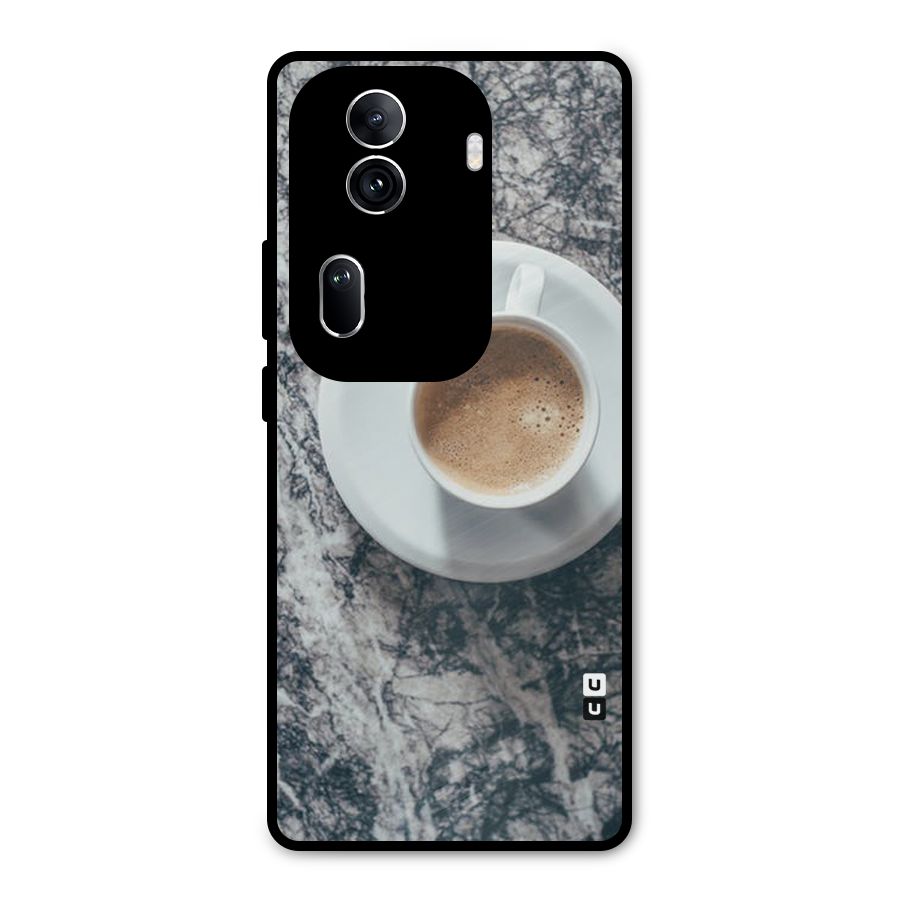 Coffee On Marble Metal Back Case for Oppo Reno11 Pro 5G