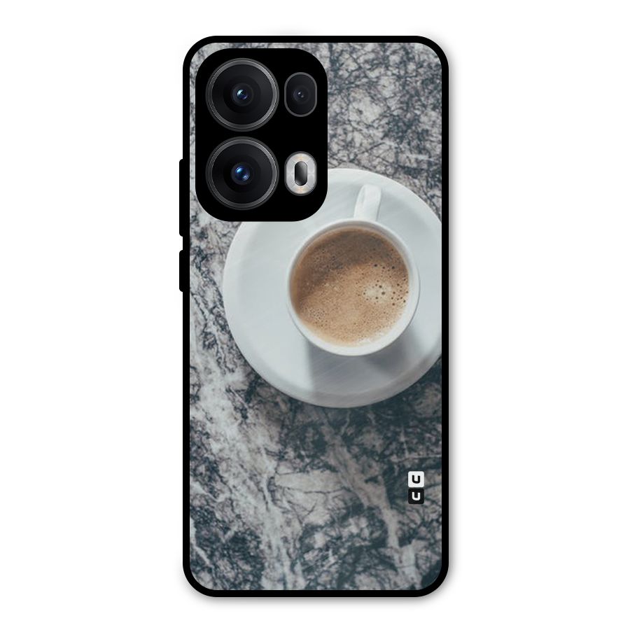 Coffee On Marble Metal Back Case for Oppo Reno13 Pro