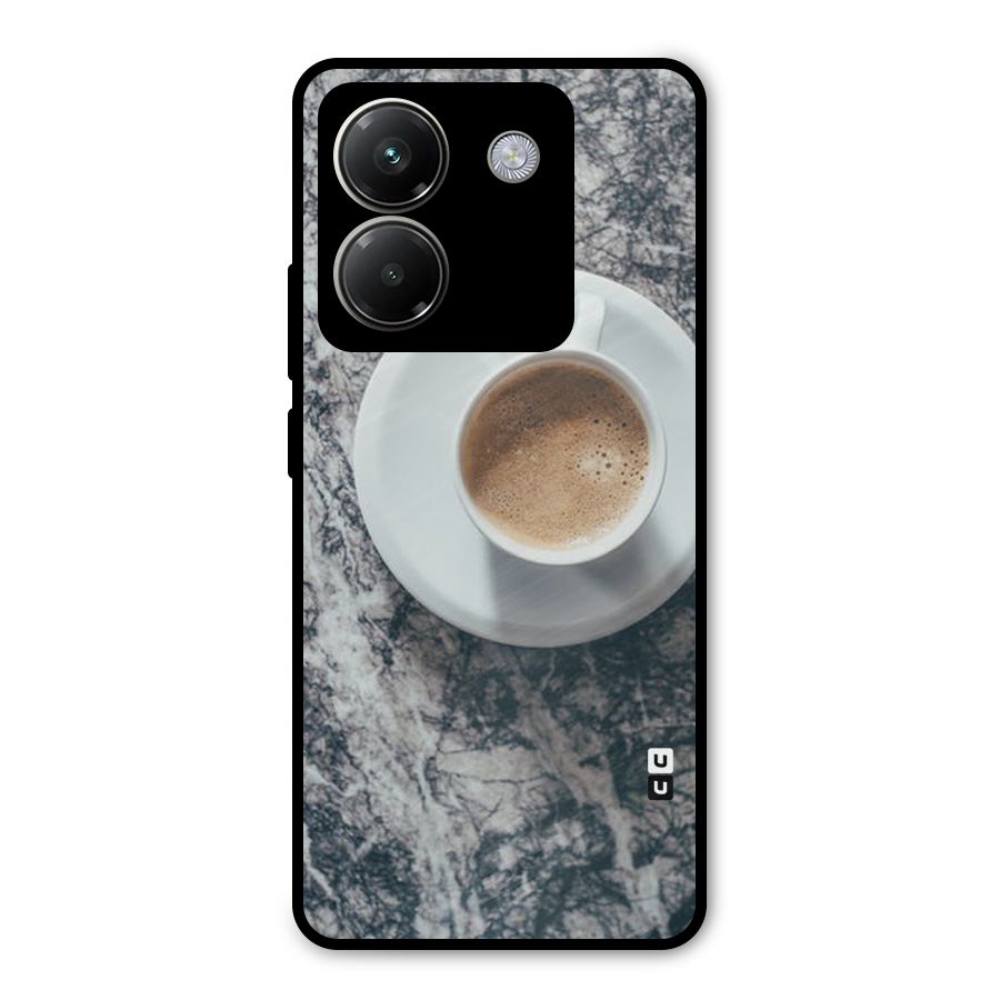 Coffee On Marble Metal Back Case for Poco M7 Pro 5G