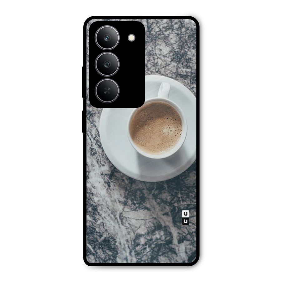 Coffee On Marble Metal Back Case for Realme 14x