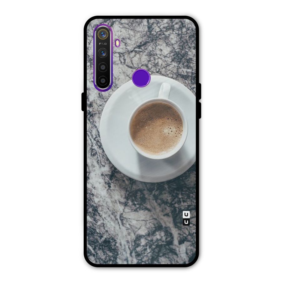 Coffee On Marble Metal Back Case for Realme 5