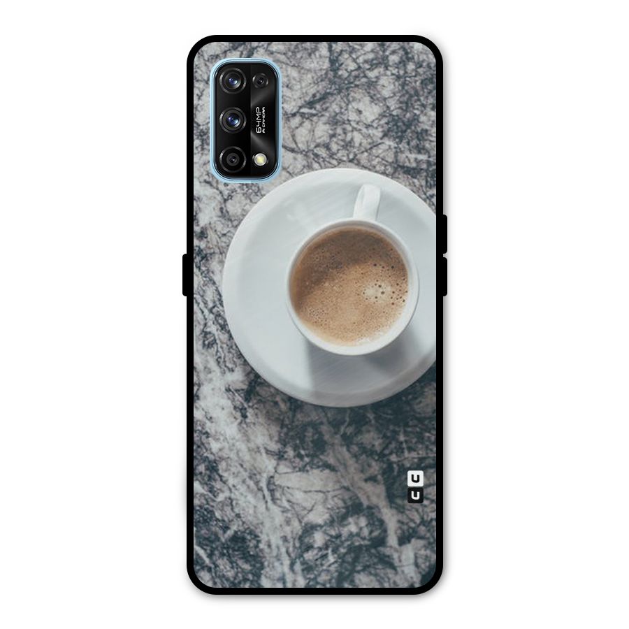 Coffee On Marble Metal Back Case for Realme 7 Pro