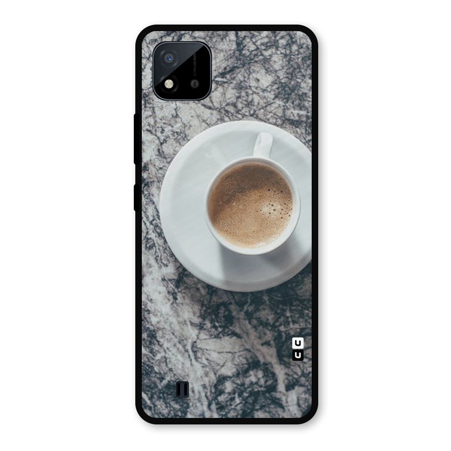 Coffee On Marble Metal Back Case for Realme C11 2021