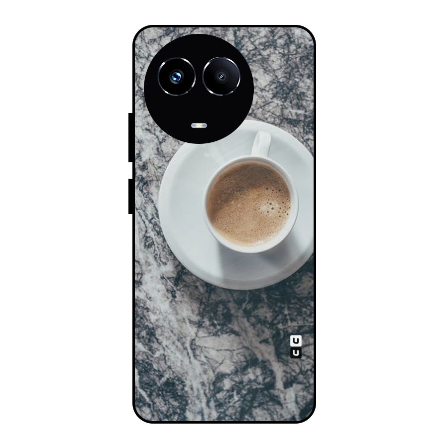 Coffee On Marble Metal Back Case for Realme Narzo 60X